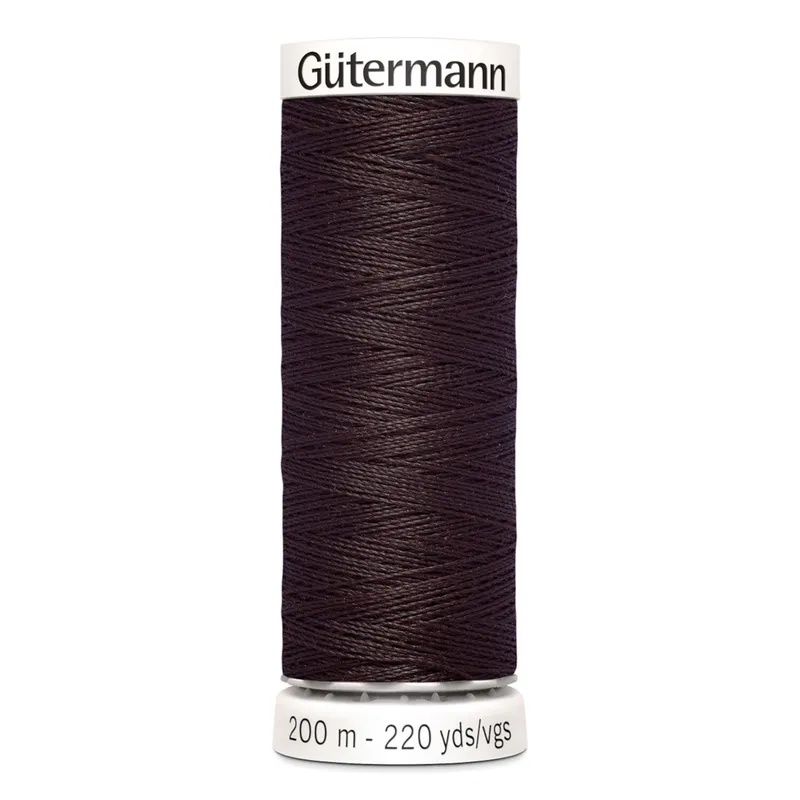 Gütermann Gütermann Allesnäher 200m 023 Dunkelbraun – Produktbild 1 von 1