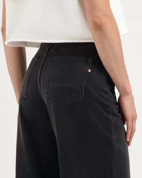 Kuyichi Kuyichi HARPER Loose Flare Jeans (smoky noir) – Produktbild 4 von 4