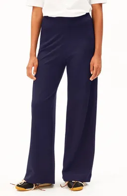 ARMEDANGELS ARMEDANGELS Damen vegan Hose Mit Weitem Bein Marineblau – Produktbild 1 von 1