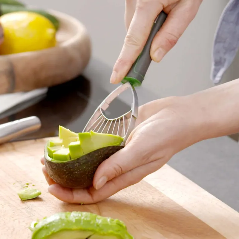 Chefkoch trifft Fackelmann Chefkoch trifft Fackelmann Avocadoschneider Bonn, 21cm – Produktbild 2 von 3