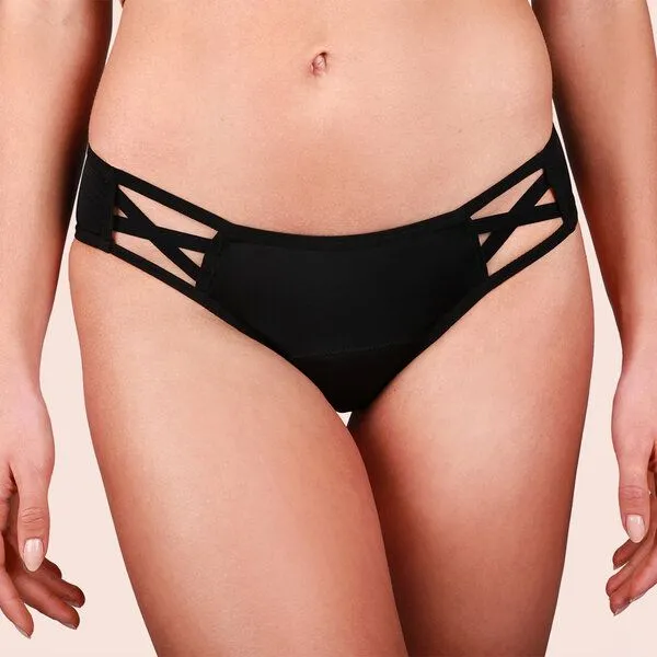 Taynie Ultra Periodenunterwäsche Biozidfrei 60°C Taynie Woman Ultra, 3er pack schwarz, – Produktbild 2 von 4
