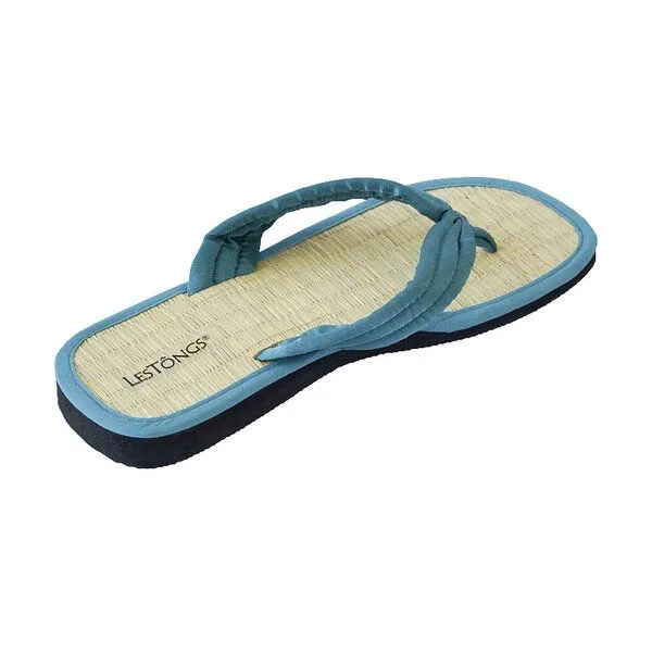 Les Tôngs Les Tôngs Juncus-S Zimtlatschen – Flip Flops, Türkis, – Produktbild 3 von 4