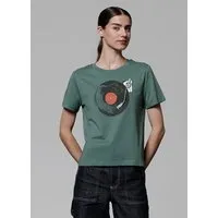 watapparel watapparel T-Shirt Frauen Schallplatte, Green bay, – Produktbild 1 von 1