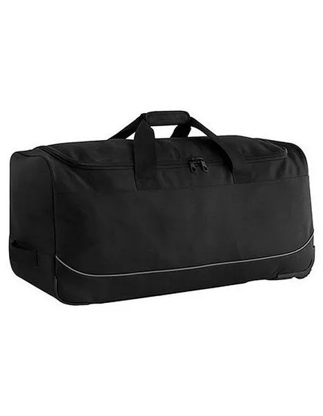 Quadra Quadra Sporttasche/Reisetasche Reisetrolley Trikottasche integrierte Rollräder Recyceltes Polyester – Produktbild 2 von 3