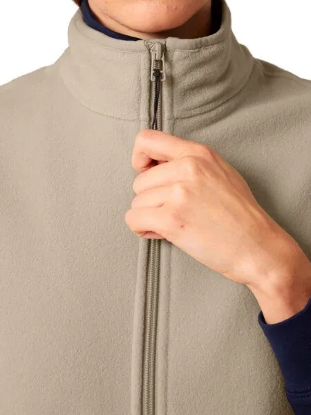 YTWOO YTWOO Damen ärmellose Fleecejacke enganliegend aus 100% recyceltem Polyester, Blau, – Produktbild 4 von 4