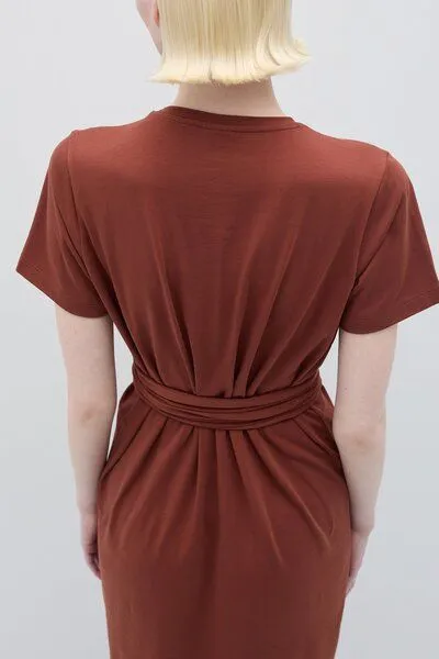 Rita Row Rita Row Susana Dress - Rust, Rust, – Produktbild 4 von 4