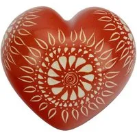 El Puente El Puente Deko-Herz "Sonne" | Fair Trade & Handmade aus Kenia – Produktbild 1 von 1