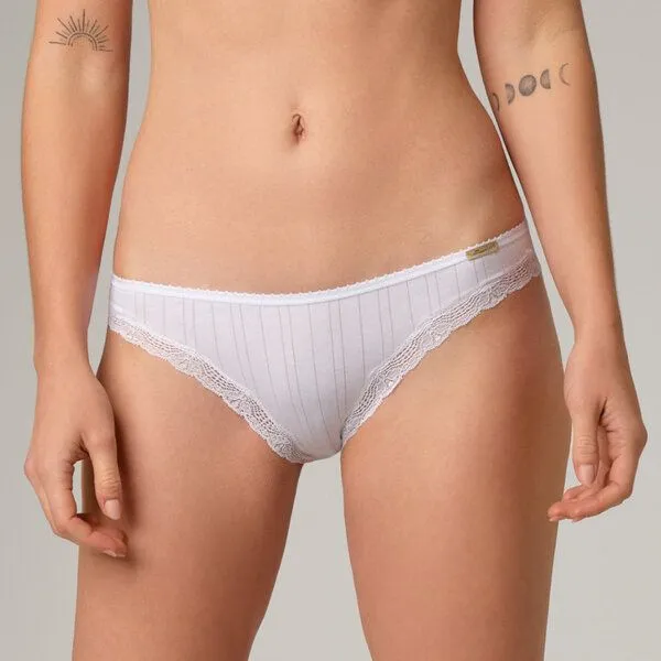 comazo|earth comazo|earth Fairtrade Jazz-Pants low cut, Weiss, – Produktbild 1 von 5