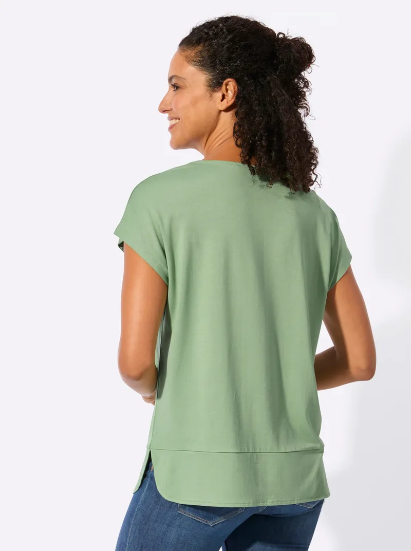 Witt Kurzarmshirt eucalyptus, Eucalyptus, – Produktbild 2 von 2