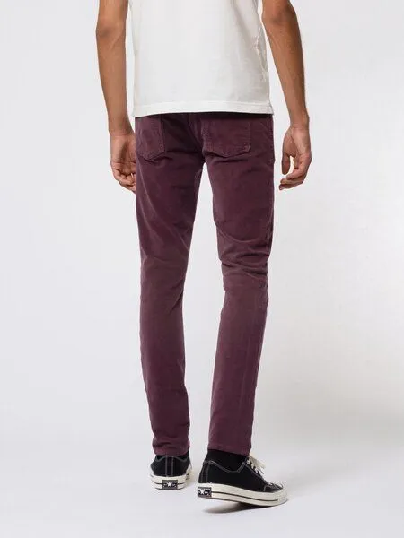 Nudie Jeans Nudie Jeans Skinny Lin Cord, Burgund (burgundy), – Produktbild 3 von 4