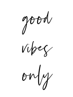 Photocircle Photocircle Poster / Leinwandbild - Good Vibes Only No10 – Produktbild 1 von 1