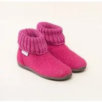 Gottstein Gottstein Kinder Hüttenschuh Alpine Boot RU - Aus reiner Bio-Schafwolle für Jungen & Mädchen mit Gummisohle - Hausschuh Made in Tirol – Produktbild 1 von 1