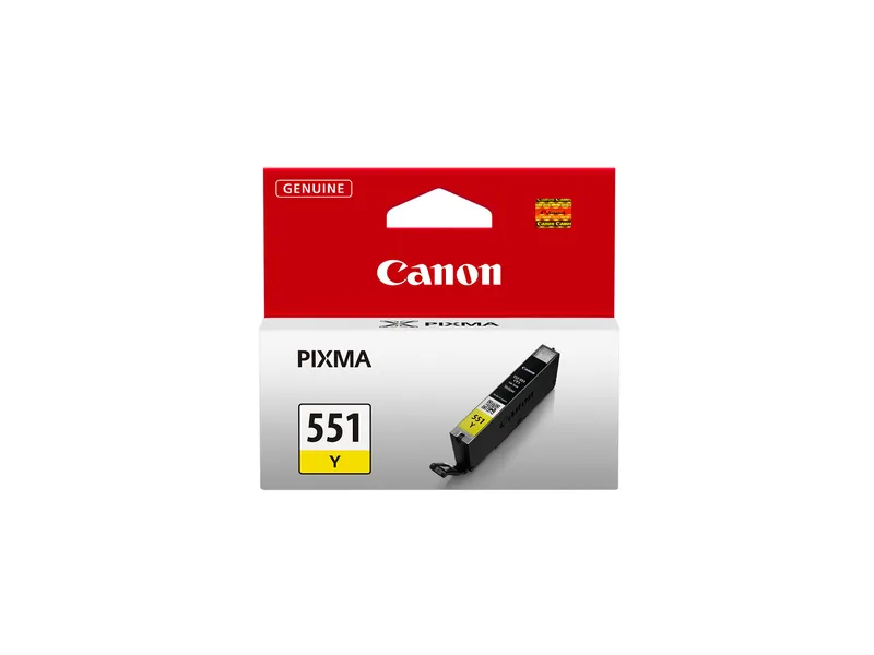 Canon Canon Tintenpatrone CLI-551Y gelb – Produktbild 1 von 3