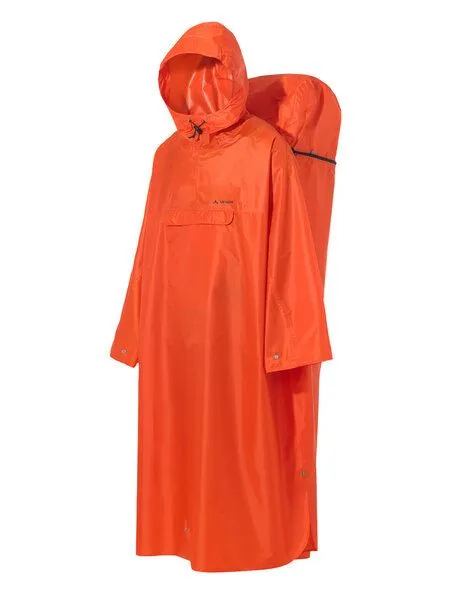 Vaude Vaude Poncho Hiking Backpack Poncho II, Orange, – Produktbild 4 von 7
