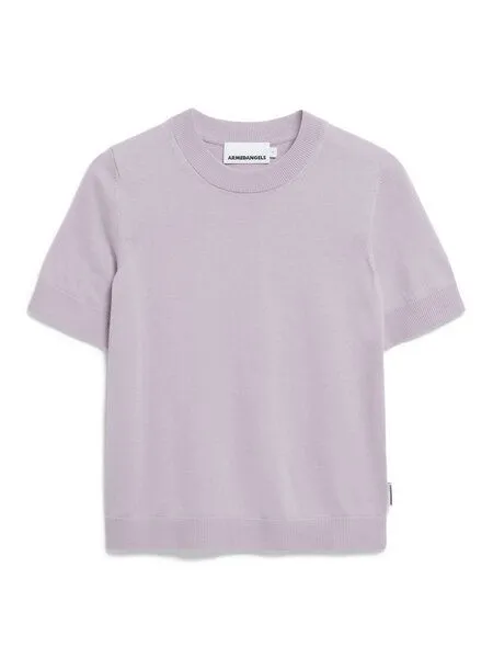 ARMEDANGELS ARMEDANGELS SILJIAAS Damen Strickshirt aus TENCEL Lyocell Mix, Ice grape, – Produktbild 4 von 4