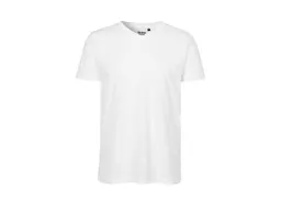 Neutral Neutral Bio-Herren-T-Shirt mit V-Ausschnitt 155 g/m² weiß, Gr. L – Produktbild 1 von 1