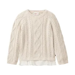 People Wear Organic People Wear Organic Strick Pullover, natur – Produktbild 1 von 1