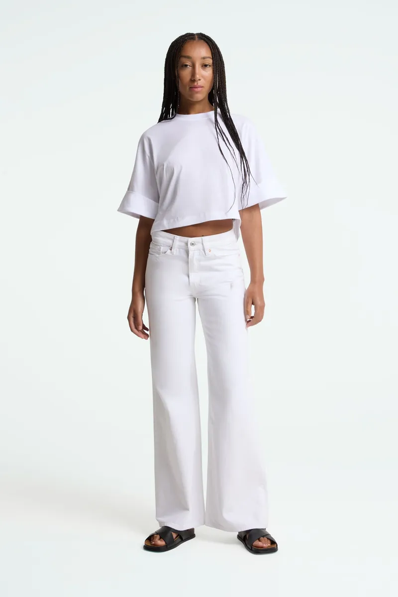 Kings Of Indigo Kings of Indigo Damen vegan Jeans Jane Diop Optisch Weiß, Weiß, – Produktbild 2 von 2