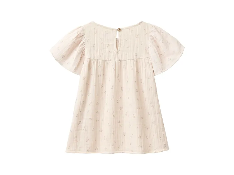 People Wear Organic People Wear Organic Musselin-Bluse kleine Kirschen natur Gr. 134/140, Mehrfarbig, – Produktbild 2 von 2