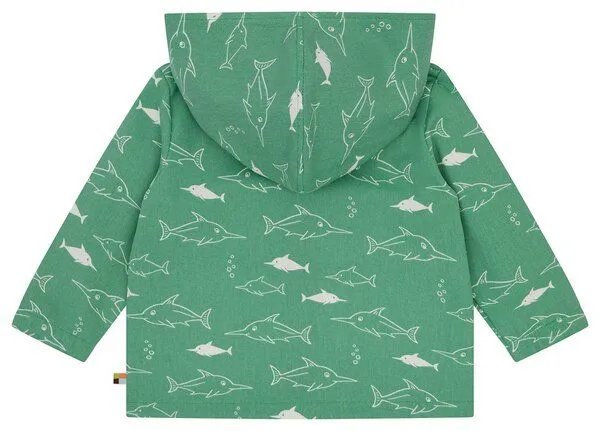 loud + proud loud + proud Babys & Kinder Outdoorjacke, GOTS-zertifiziert, Bamboo(grün), – Produktbild 3 von 4