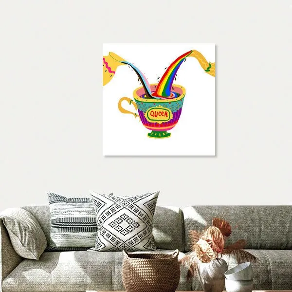 Photocircle Photocircle Poster / Leinwandbild - Queer Cup – Produktbild 4 von 4