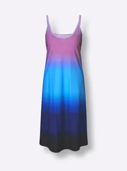 feel good Sommerkleid orchidee-aqua-bedruckt – Produktbild 1 von 1