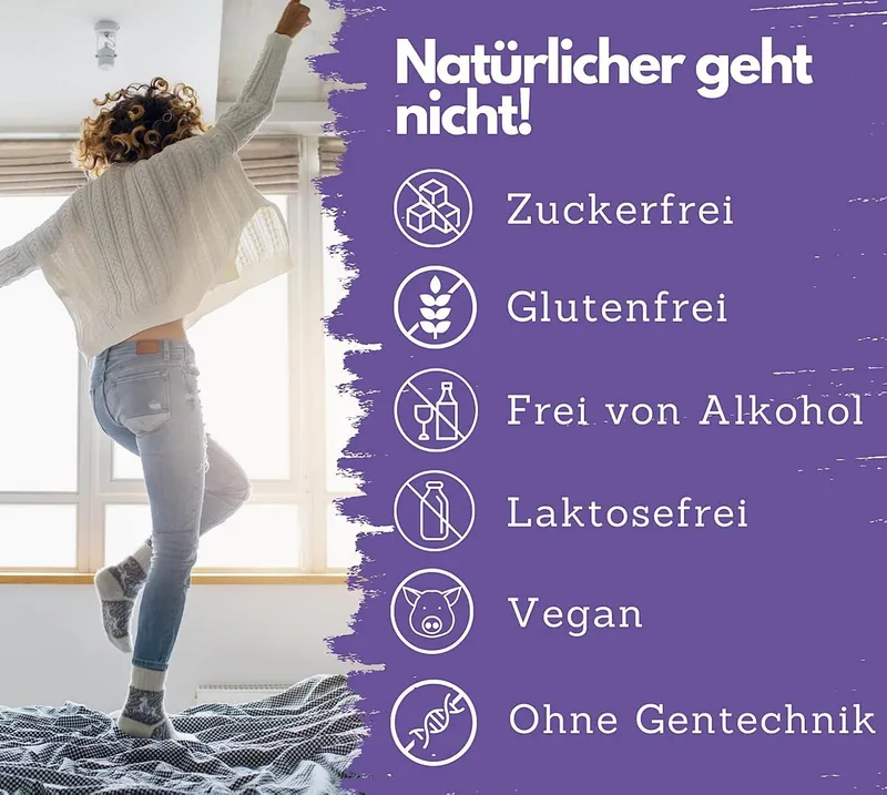 Melatonin Einschlafspray, mit Baldrian & Vitamin B1+ B6 Tropfen, 30 ml – Produktbild 5 von 5