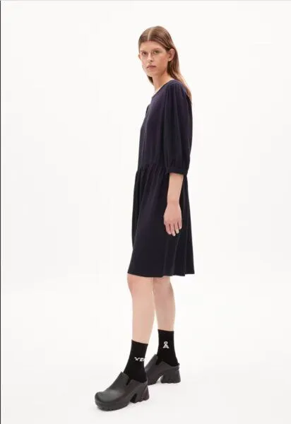 ARMEDANGELS ARMEDANGELS ROSEAA - Damen Webkleid Relaxed Fit aus LENZING ECOVERO Viskose, Night sky, – Produktbild 2 von 4