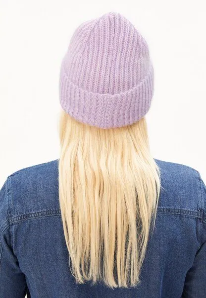 ARMEDANGELS ARMEDANGELS Mohair Blend Unisex Strickmütze aus Mohair-Mix, Moonlit lilac, – Produktbild 2 von 4