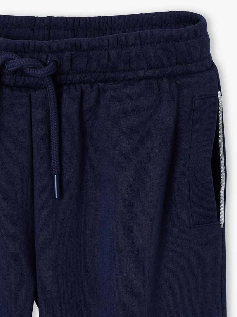 Vertbaudet Jogginghose Mädchen BASIC, Marine, – Produktbild 3 von 4