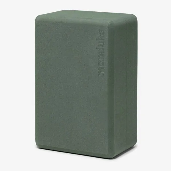 Manduka Manduka Recycled Foam Block, Sage (grün), – Produktbild 1 von 4