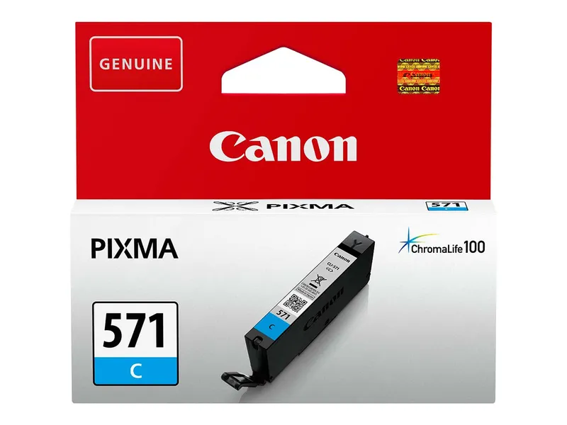 Canon Canon Tintenpatrone CLI-571C cyan – Produktbild 1 von 2