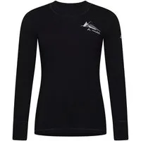 Vaude VAUDE T-Shirt Women's Monviso Wool LS T-Shirt II, Black, – Produktbild 1 von 1