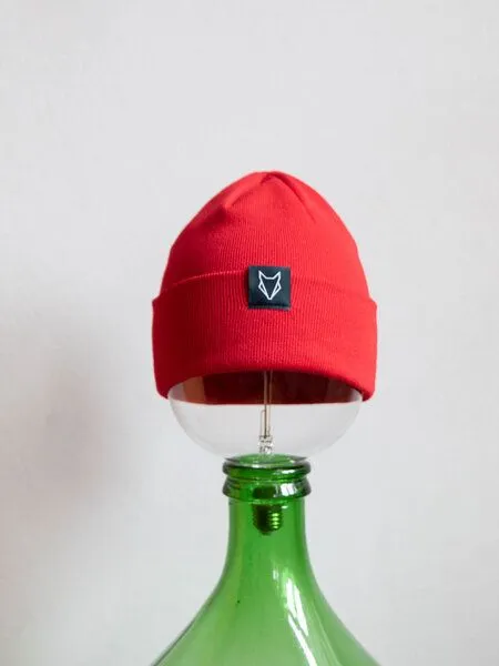 VEROIKON VEROIKON Merino-Beanies Fuchsbau, Rot, – Produktbild 1 von 1