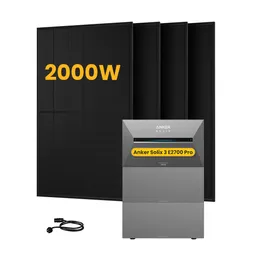 Anker Anker SOLIX Solarbank 3 E2700 Pro, mit 4 x 500 Bifaziale Solarmodule.by Powerness - 8.1kWh / ohne Zubehör / Selbstabholung – Produktbild 1 von 1