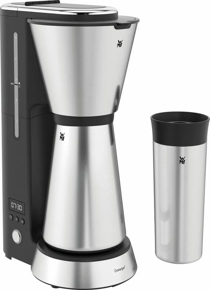WMF WMF Aroma-Thermo-to-go-Kaffeemaschine "KITCHENminis", silber/schwarz – Produktbild 4 von 8