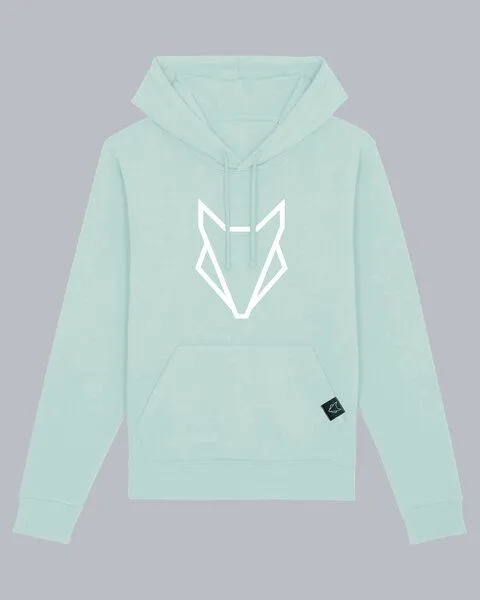 VEROIKON Unisex Fuchs-Hoodie back to Nature VEROIKON, Lagune, – Produktbild 1 von 4