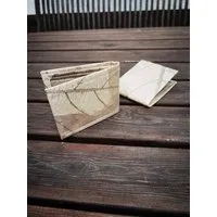 BY COPALA BY COPALA Portemonnaie aus Blättern, 1-fach gefaltet, Beige, – Produktbild 1 von 1