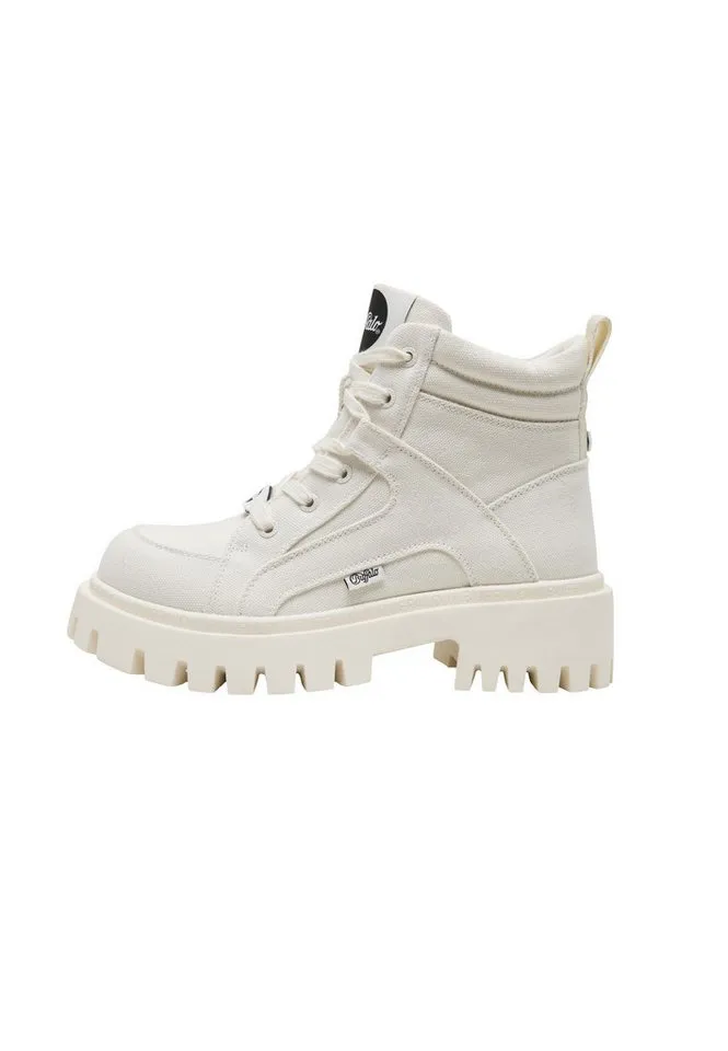 Buffalo Buffalo ZANOS NC MID - VEGAN CAVAS Stiefelette, Weiß, – Produktbild 5 von 5