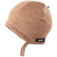 Pure pure by Bauer Pure pure by Bauer Erstlingsmütze | Babymütze | Wolle/Seide | grau-karamell | pure-pure by Bauer – Produktbild 1 von 1