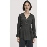hessnatur hessnatur Wickelbluse Regular aus reinem TENCEL Lyocell – Produktbild 1 von 1