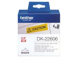 Brother Brother Endlosetiketten "DK-22606" gelb 62 mm x 15,24 m – Produktbild 1 von 1