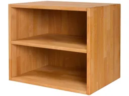 Caritas Werkstätten Caritas Werkstätten Kinderzimmer Regal, Buche Massivholz, geölt B: 54,5 x H: 46,5 x T: 40 cm – Produktbild 1 von 1