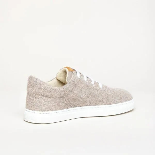 Gottstein Gottstein Wool Walker 101 - Woll Sneaker für Damen & Herren aus 100% Schurwolle, Beige, – Produktbild 4 von 4
