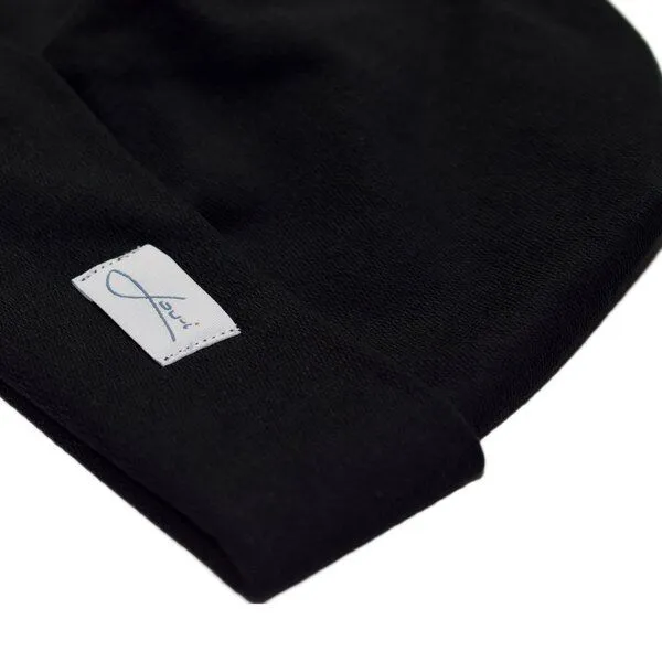 Lou-i Lou-i Baumwollmütze Made in Germany - Bequeme Wintermütze, Schwarz, – Produktbild 6 von 8