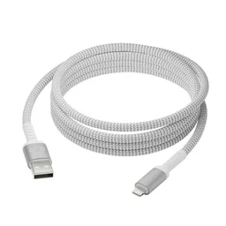 dbramante1928 dbramante1928 re-charge – Geflochtenes Ladekabel – USB-A auf Lightning – 2,5 Meter – Weiß – Produktbild 1 von 1