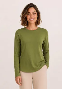 LANA Organic LANA Organic Bio Langarmshirt, Modell Nadja – Produktbild 1 von 1