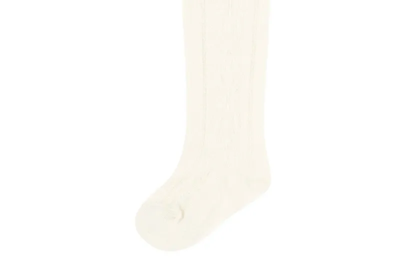 Steiff Steiff Strickstrumpfhose Strumpfhosen GOTS Celebration, Eggnog, – Produktbild 2 von 2