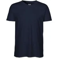 Neutral 3FREUNDE Neutral® - 3FREUNDE Männer T-Shirt V-Ausschnitt, Navy, – Produktbild 1 von 1