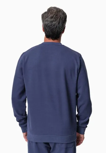 ORGANICATION ORGANICATION SCOTT | Sweatshirt aus Bio-Baumwolle, Navy, – Produktbild 4 von 5